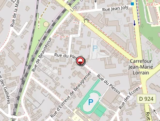 Carte de Tagu Frédéric à Blois