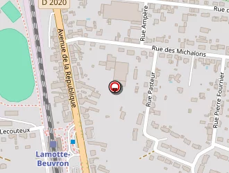 Carte de Léa Morand à Lamotte-beuvron