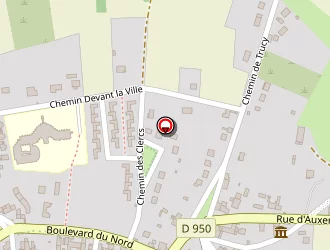 Carte de Boulodrome à Mailly-le-château