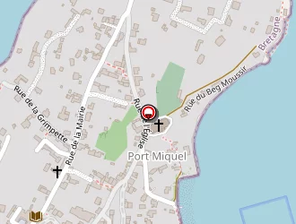 Carte de Presbytère à Île-aux-moines