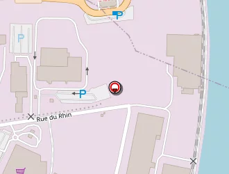 Carte de Firalis à Huningue