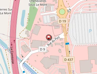 Carte de Mediaco Est à Botans