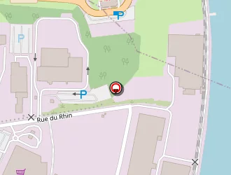 Carte de Silo-huningue à Huningue