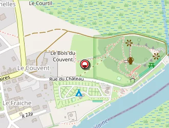 Carte de Camping Municipal à Rieux