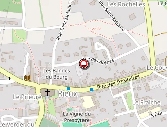 Carte de Agence Postale à Rieux