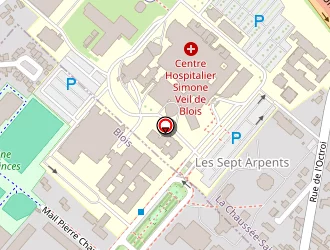 Carte de Odelia Résidences à Blois