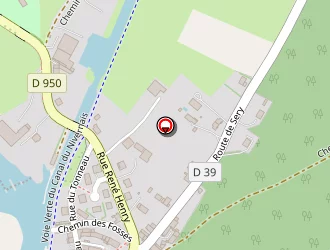 Carte de Fontaine Patrick à Mailly-la-ville