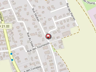 Carte de Carrex à Village-neuf