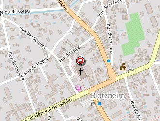 Carte de Brand Philippe à Blotzheim