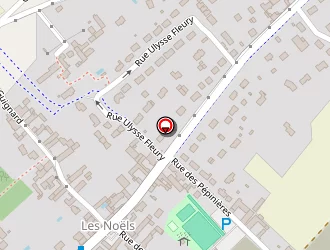 Carte de Café Du Commerce à Vineuil