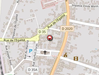 Carte de La Poste à Lamotte-beuvron