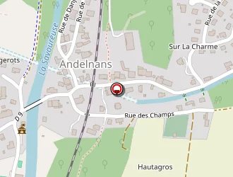 Carte de Ecole Primaire à Andelnans