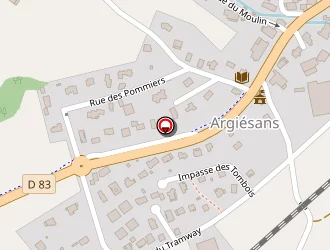 Carte de Marbach Nelly à Argiésans