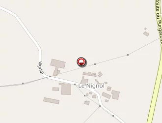 Carte de Les Genêts D'or à Carnac