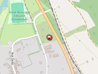 Carte de Stade Municipal à Arcy-sur-cure