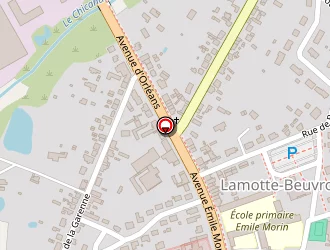 Carte de Boulardd André à Lamotte-beuvron