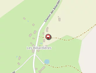 Carte de Arcad à Coullons