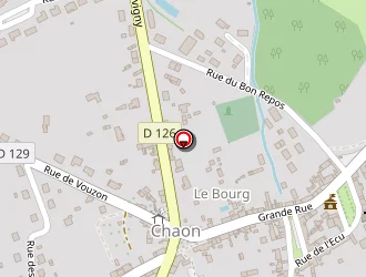 Carte de Le Relais Du Bourg Neuf à Chaon