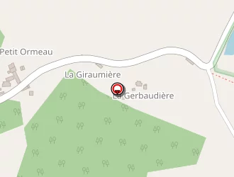 Carte de Stade à Chapelle-saint-laud (la)