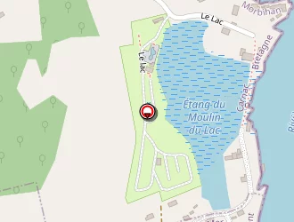 Carte de Camping Le Lac à Carnac