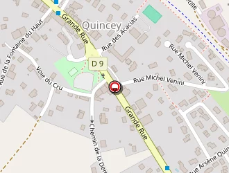 Carte de Morlot-dehan Patrick à Quincey