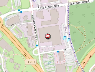 Carte de Opcalia Centre à Blois