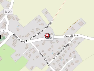 Carte de Airria à Petit-croix