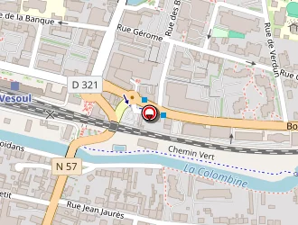 Carte de Vien Séverine à Vesoul