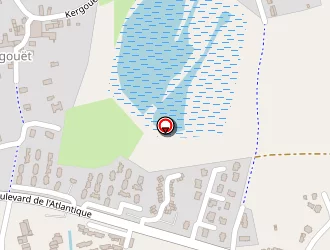 Carte de Kéravel Vacances à Erdeven