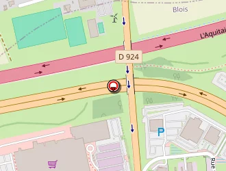 Carte de Centre E. Leclerc à Blois