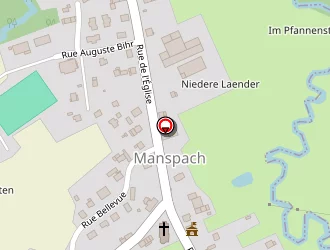 Carte de Ecole Primaire à Manspach