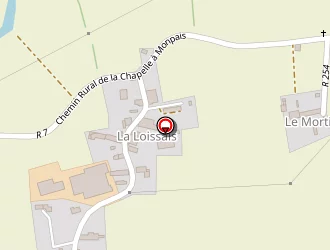 Carte de Gaec De La Loissais à Issé