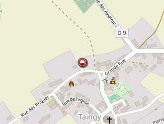 Carte de Le Relais De Forterre à Taingy