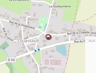 Carte de Clement Patrick à Louestault