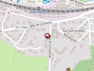 Carte de Sonnois Albert à Montbard