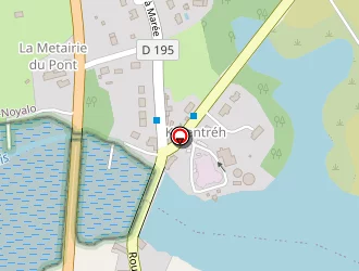 Carte de La Chaloupe à Theix