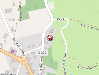 Carte de Ensemble Sportif à Champlitte