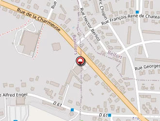 Carte de Au Remouillon à Danjoutin