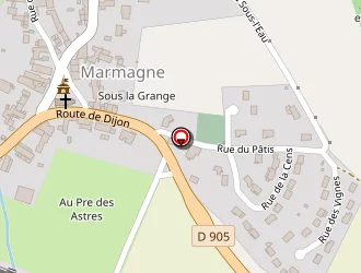 Carte de Beau Frederic à Marmagne