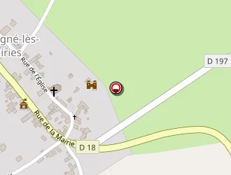 Carte de Terrain De Tennis à Montigné-lès-rairies