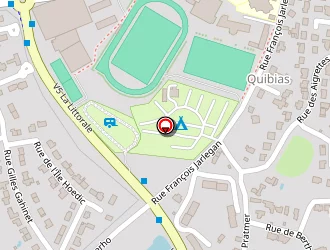 Carte de Maner Kozh à Arradon