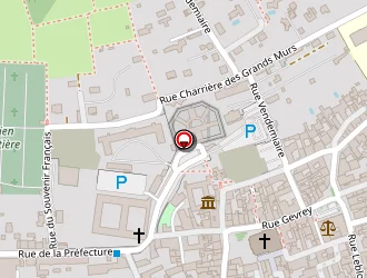 Carte de Carré Blanc à Vesoul