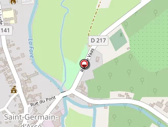 Carte de Maugourd Gérard à Saint-germain-d'arcé