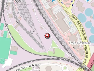 Carte de Dekra à Danjoutin