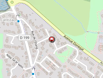 Carte de Guéna Coiff' à Séné