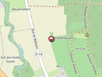 Carte de Salle Polyvalente à Wittersdorf