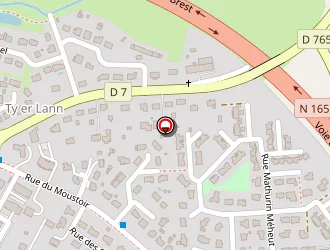 Carte de Espace Jardin à Theix