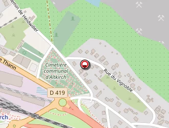 Carte de Gury Jean à Altkirch