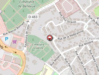 Carte de Techn'hom à Belfort