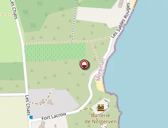 Carte de Le Meaux Tacquel à Groix